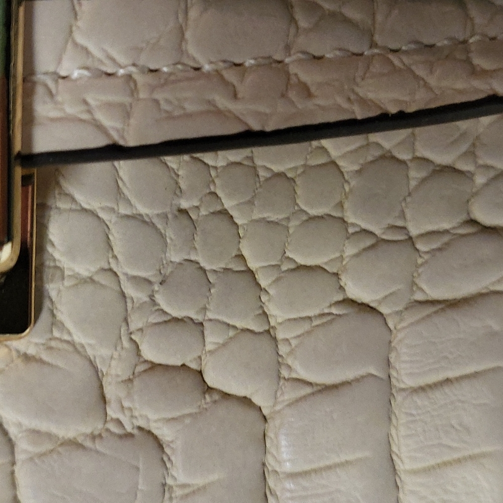 Antonio Melani NWT Exotic Tote Stone - Picture 11 of 15